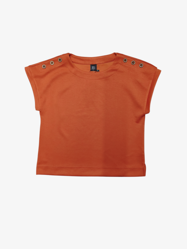 KADEN CHIC BUTTON DETAIL SLEEVELESS TOP (TS47469)