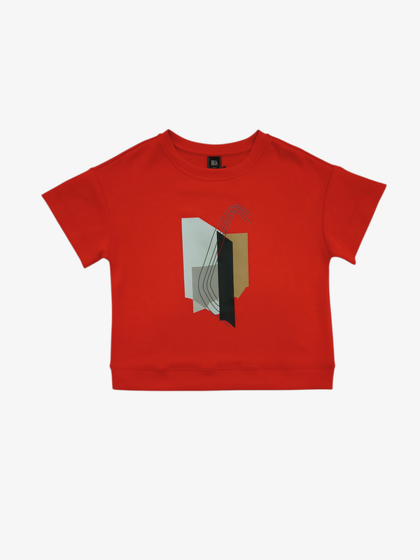 BELLE PRINTED TEE (TS47485)