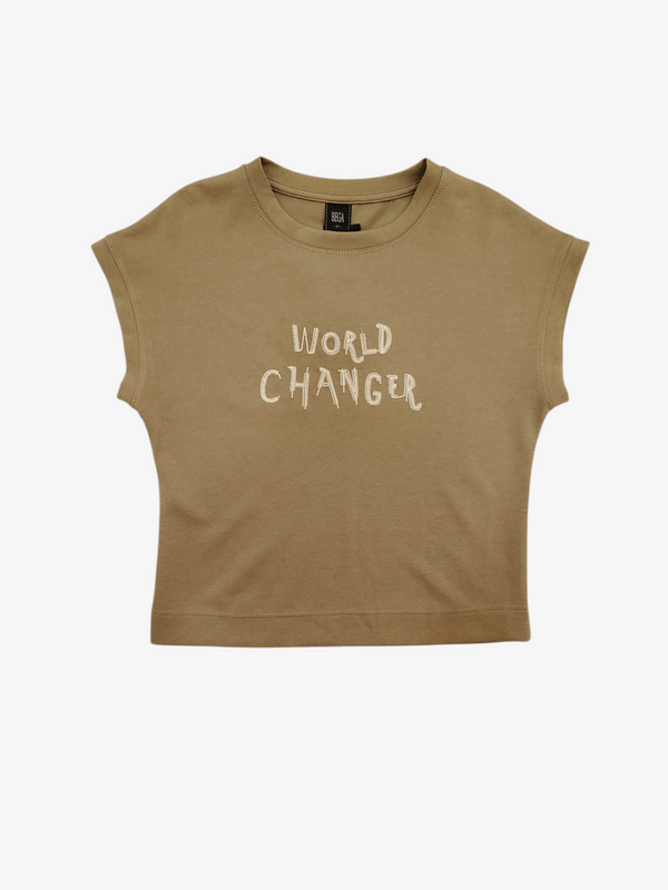 KASEY CASUAL EMBROIDERED TOP (TS47490)