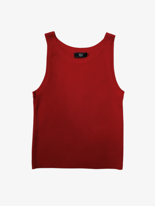 BRYN ESSENTIAL KNIT TANK TOP (KV35468)