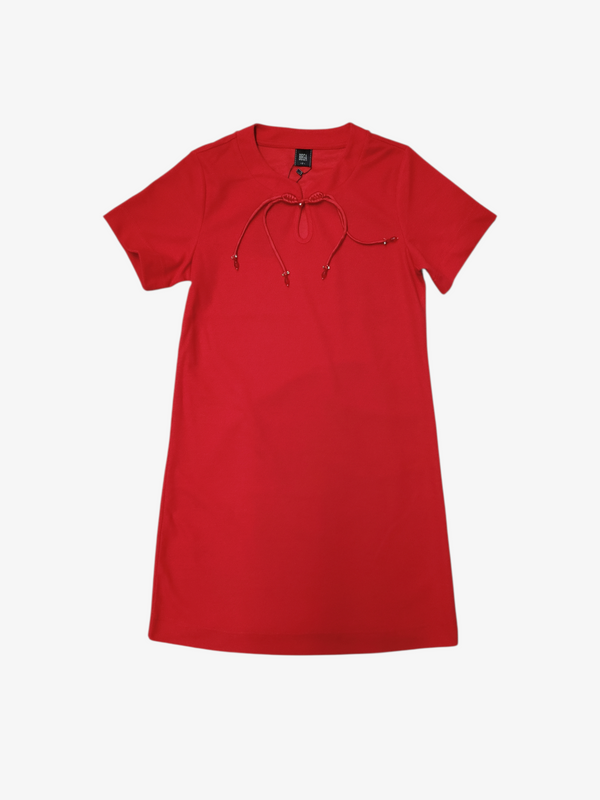 ZANE LUCKY KNOT CHEONGSAM-INSPIRED DRESS (TDRS47456)