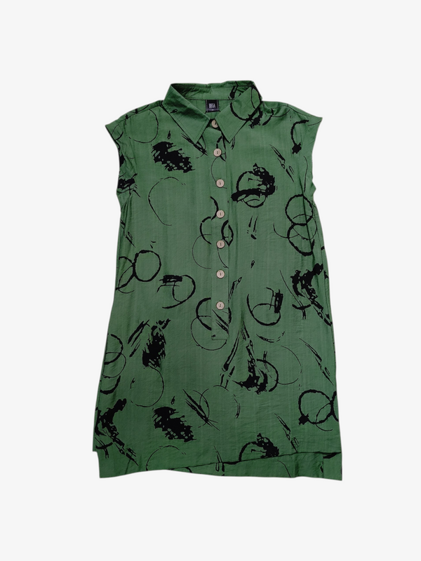 NATHANIEL MODERN ABSTRACT PRINT DRESS (VB-DRC75879)