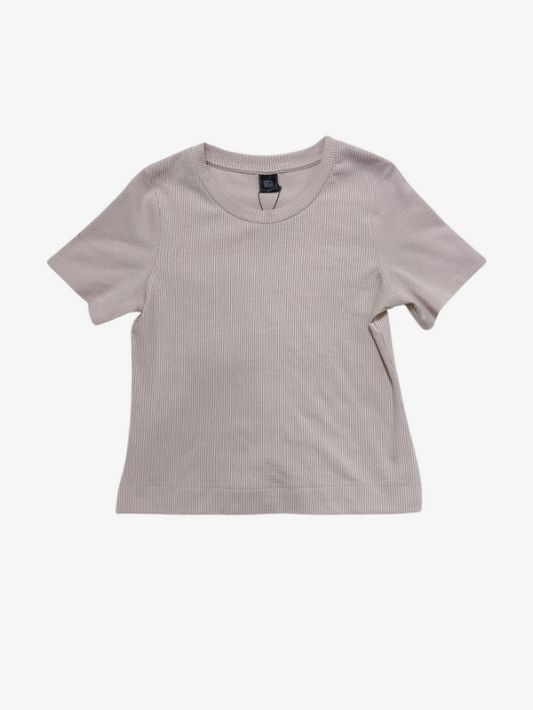 DANA ESSENTIAL RIBBED KNIT TEE (TS47504)