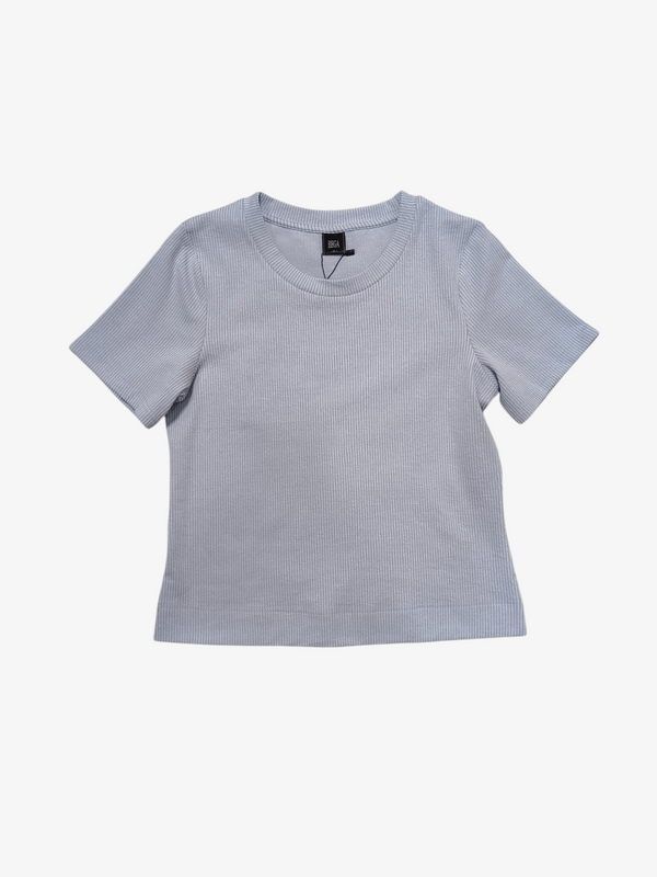 DANA ESSENTIAL RIBBED KNIT TEE (TS47504)
