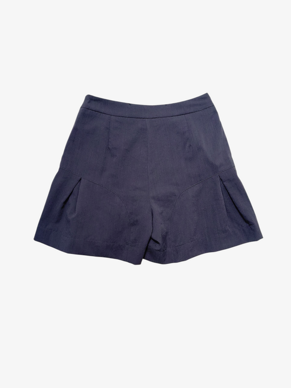 JOSE HIGH-WAIST FLARED SHORT (N-PS41489)