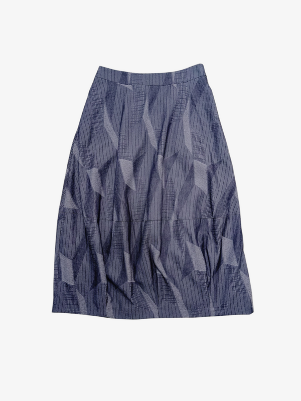 FLYNN ABSTRACT PATTERN FLOW SKIRT (N-SKM75862)