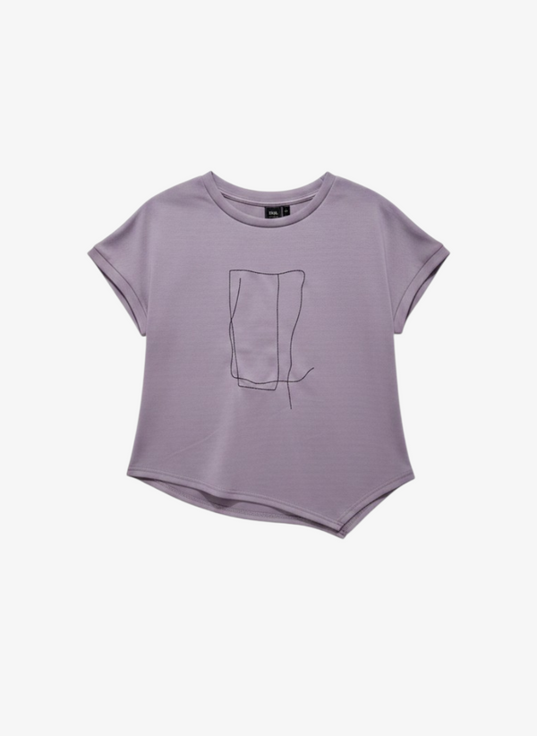 SAMI MINIAML SKETCH TEE (VB-TS47478)(PURPLE)