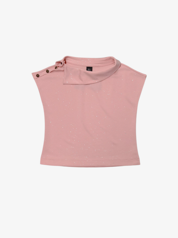 KASEY MINIMAL HIGH NECK TOP (VB-TC47234)
