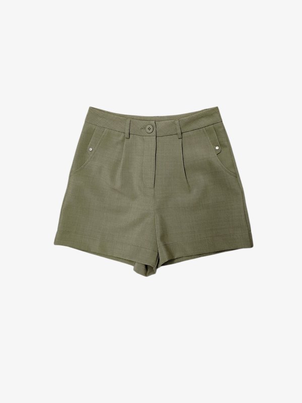 RAY CLEAN LINE TAILORED SHORTS (N-PS41482)
