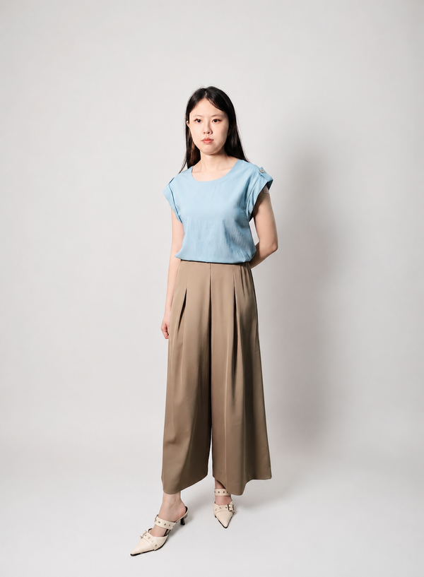 TAYLOR TAILORED WIDE LEG PANT (N-P56770)