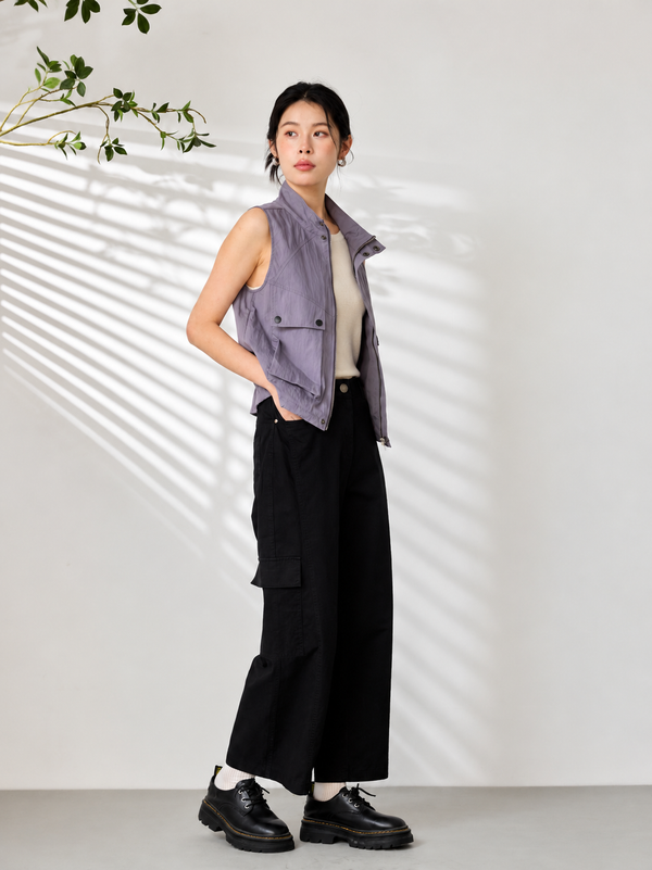 RIHANNA ESSENTIAL UTILITY VEST (N-BVT75894)