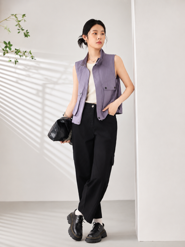 RIHANNA ESSENTIAL UTILITY VEST (N-BVT75894)