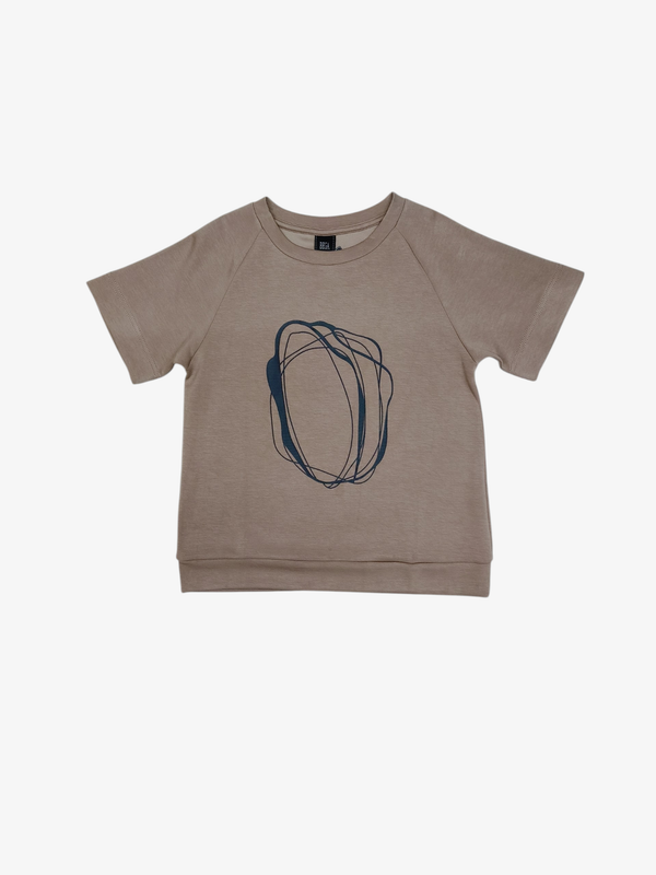 SASHA GRAPHIC PRINT TEE (V-TS47449)
