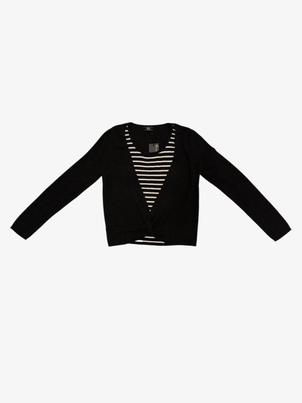 SAFA TWIST FRONT LAYERED TOP (V-KL35502)