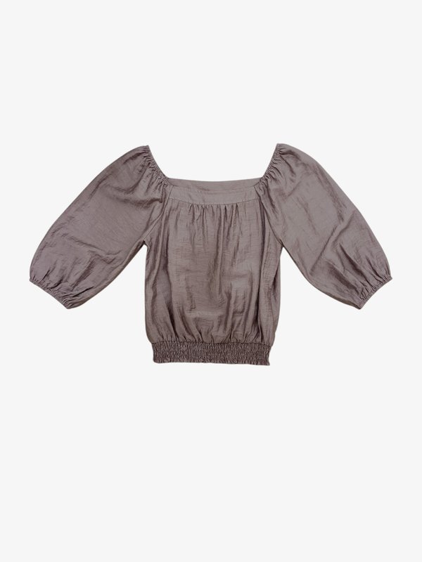 KAREN ELEGQNT PUFF SLEEVE BLOUSE (VB-BB75896）