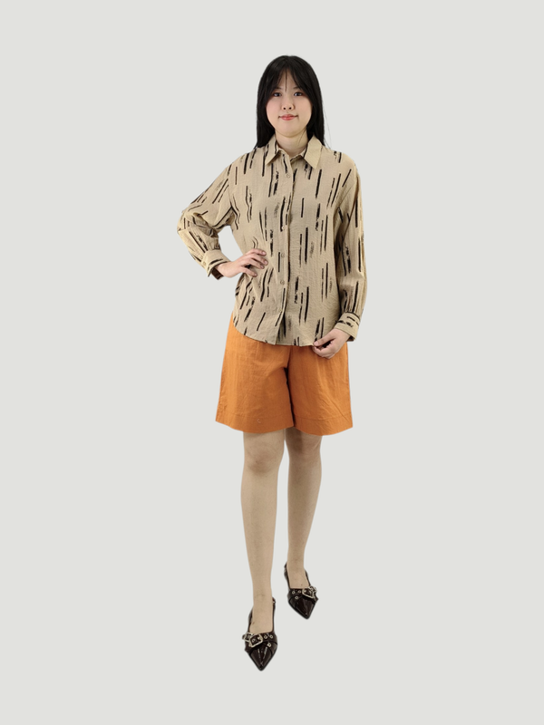 ARLO ABSTRACT PRINT SHIRT (V-BL56713)
