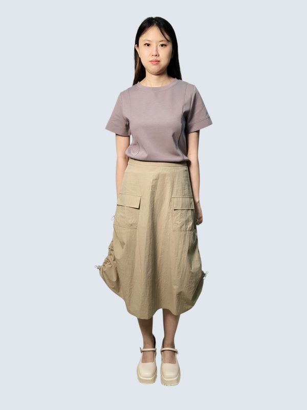 FINN UTILITY CARGO MIDI SKIRT (N-SKM56782)