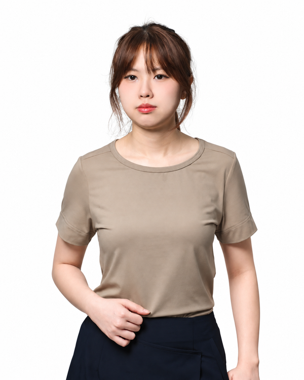 SILVA SOFT TOUCH ROUND NECK TOP (V-TS47562)