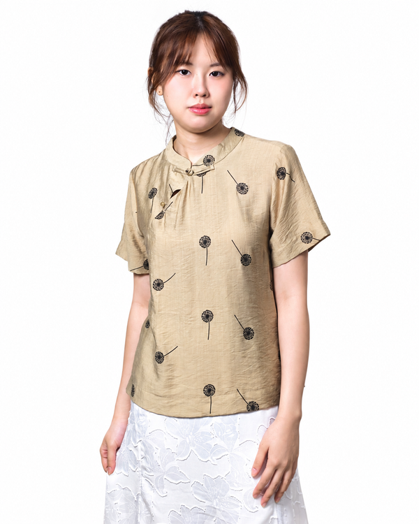 ANTONIA ORIENTAL ELEGANCE BLOUSE (V-BS75974)